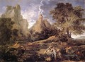 Landschaft mit Polyphem klassische Maler Nicolas Poussin